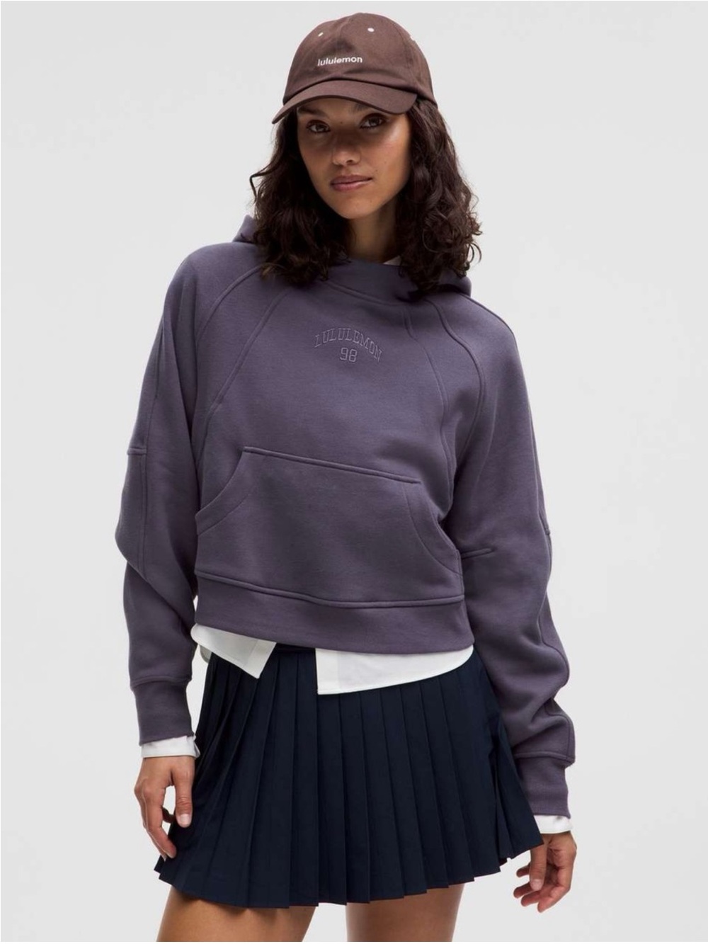 NWT Lululemon Scuba Oversized Graphic Hoodie| Nightfall | Size XS/S
